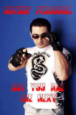 Nothin' personal, par Xavier E. G. Dierick